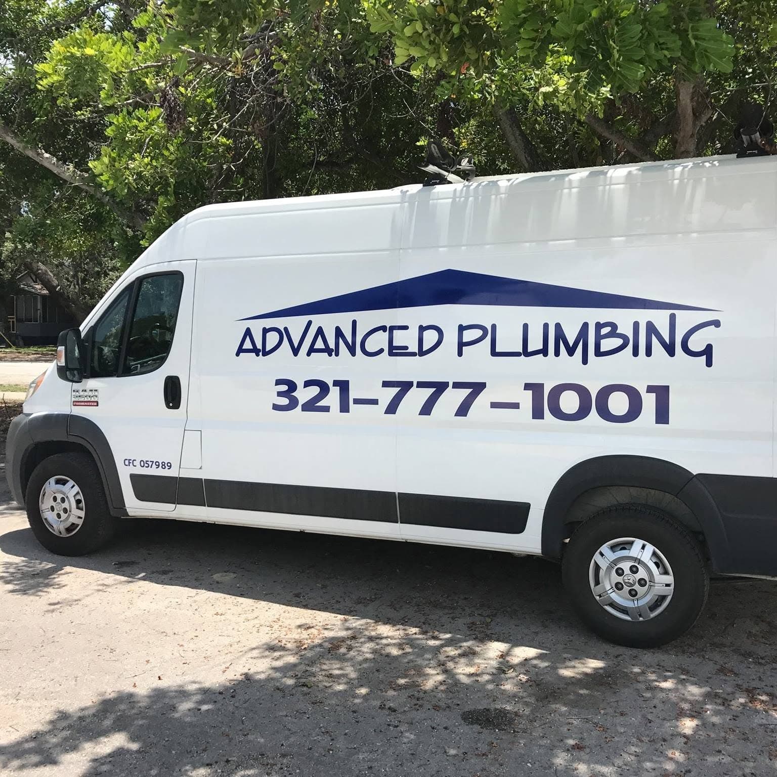 Our fully-equipped Advanced Plumbing service van
