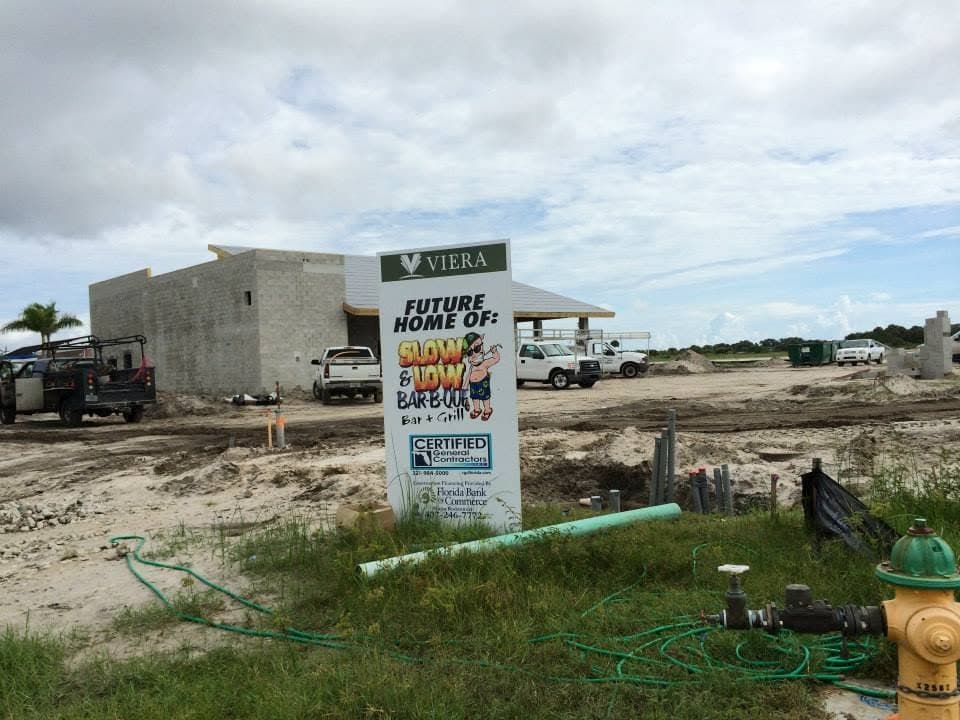 Commercial construction plumbing – Viera development